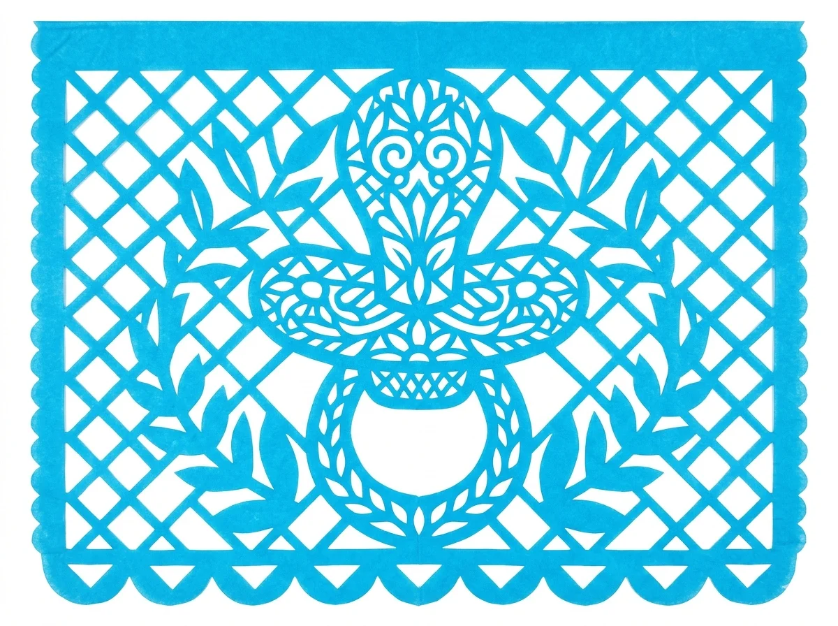 Diseño juguetón y elegante de un chupón con detalles intrincados.